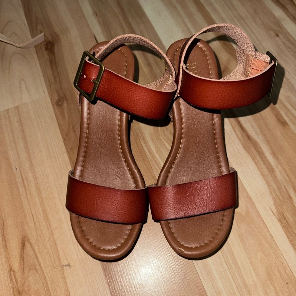 Brown Strappy Sandals